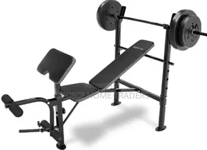 Complete Bench and Weight 50kg Dumbell