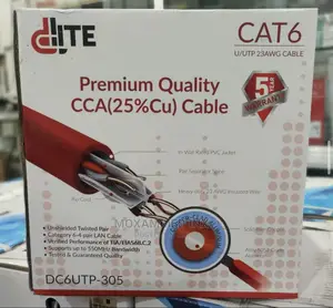 D-Link (D-Lite) CCA CAT6 Cable 305M