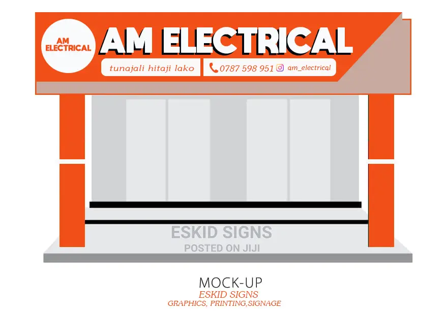 Graphic Design Printing Signage