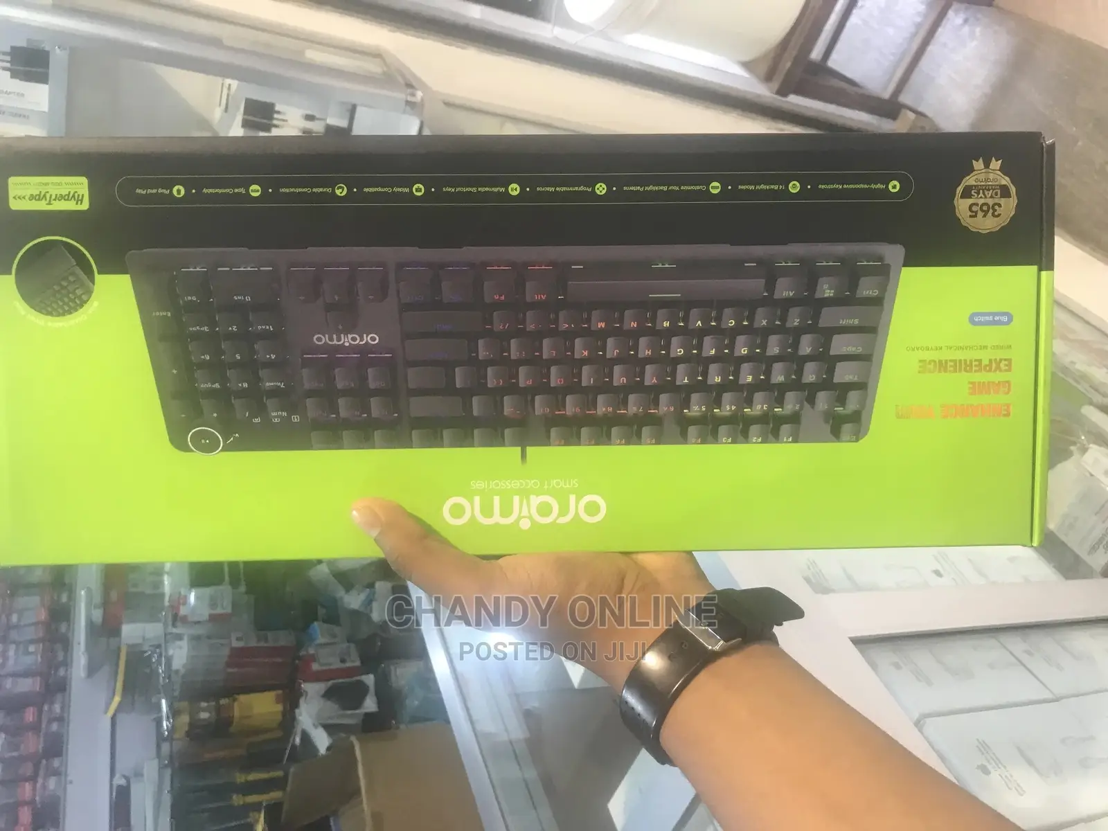 Oraimo Gaming Wired Mechanical Keyboard With Detachable