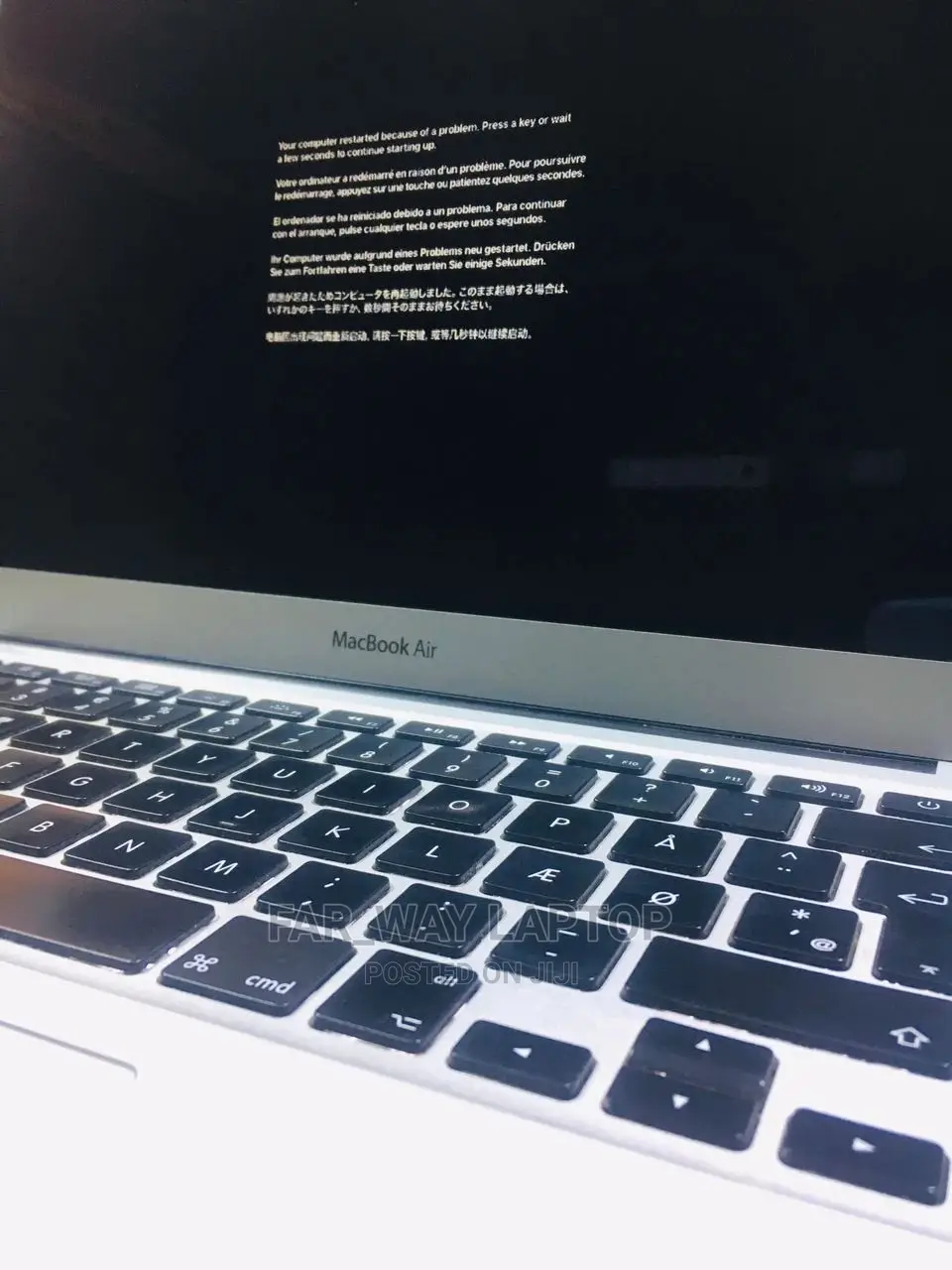 Laptop Apple MacBook Air 2013 256GB Intel Core I7 SSD 256GB