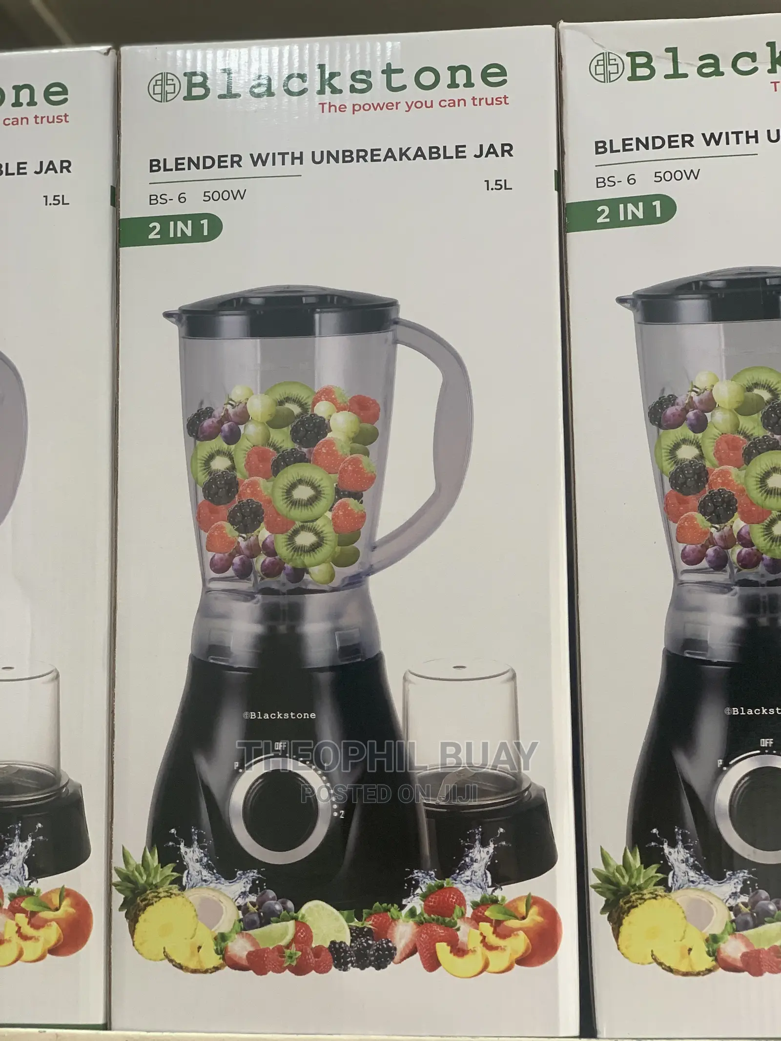 Plastic Jug Electric Blackstone Blender
