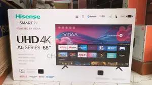 HISENCE UHD Smart 4k VIDAA Tv 58 Inch