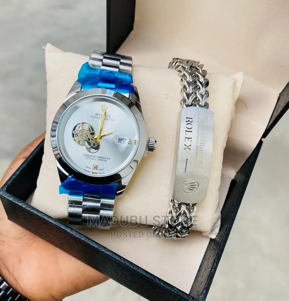 A Set of Watch and Bracelet