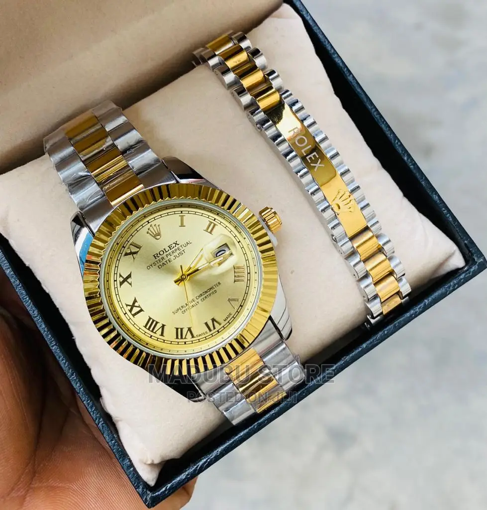 A Set of Watch and Bracelet