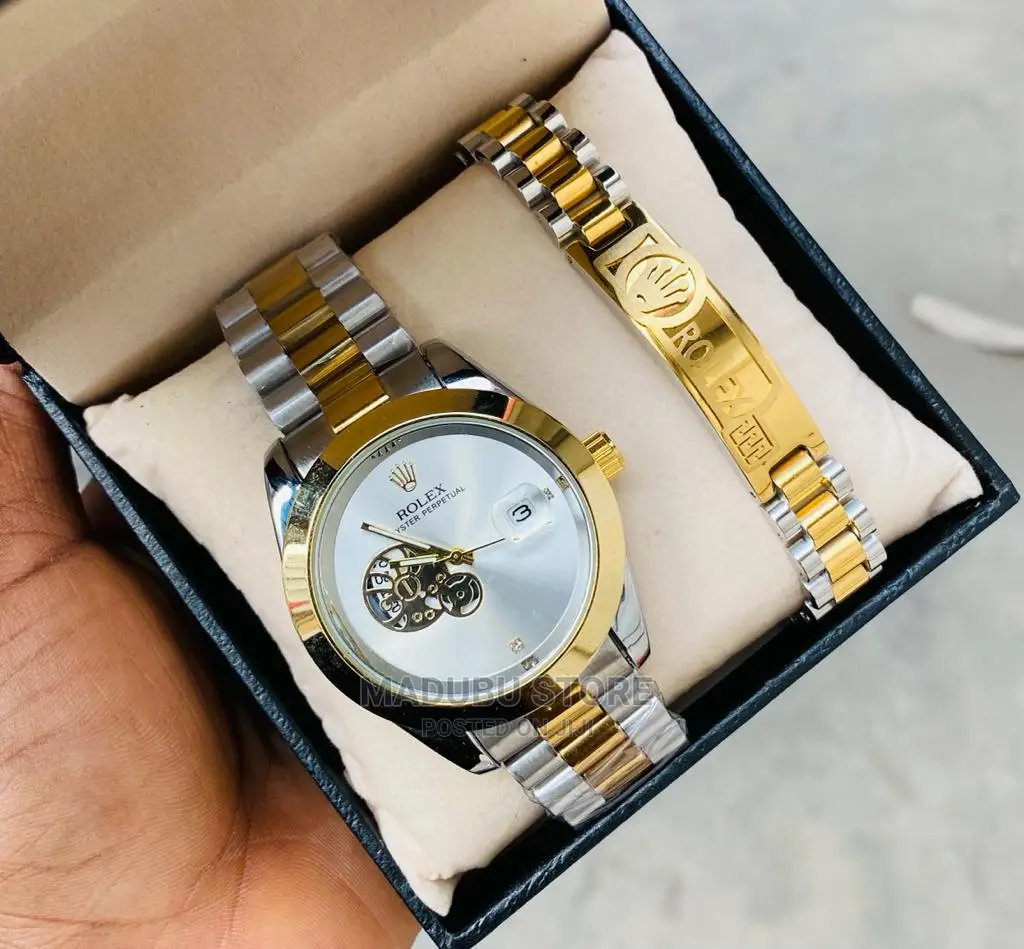 A Set of Watch and Bracelet