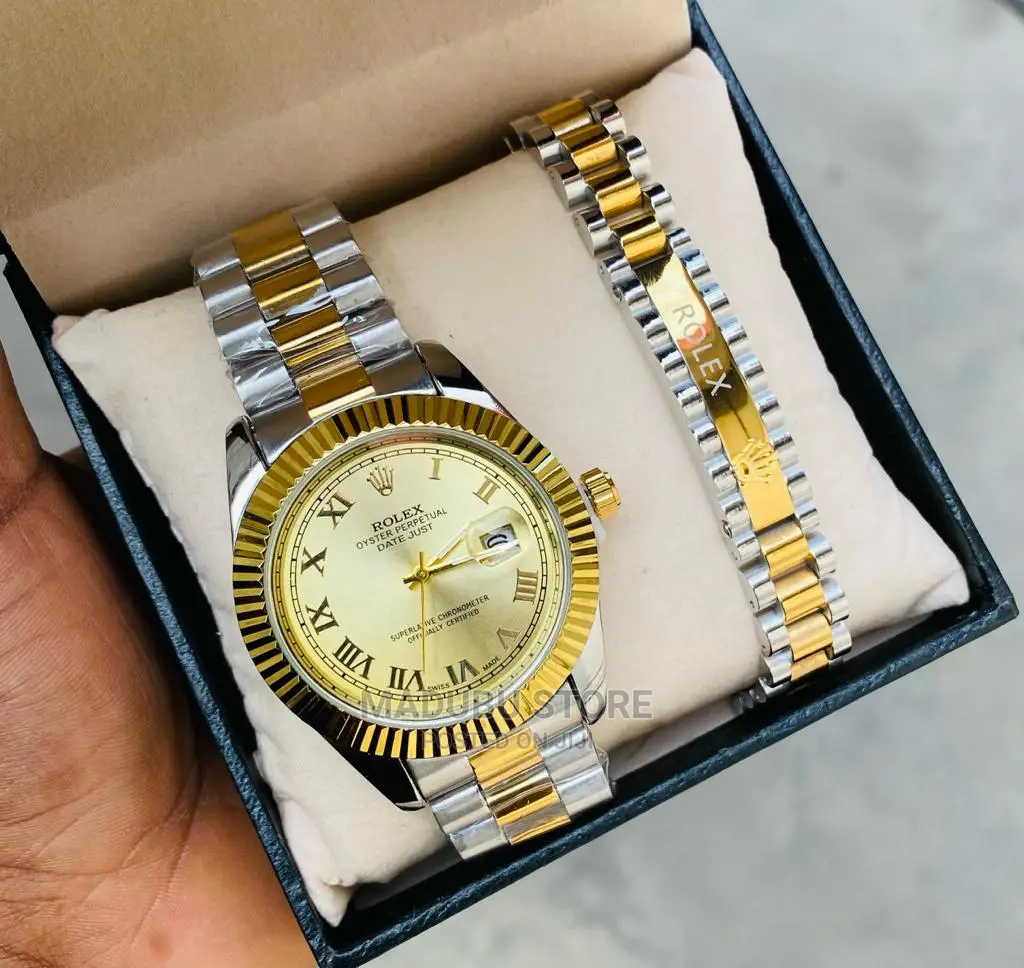 A Set of Watch and Bracelet