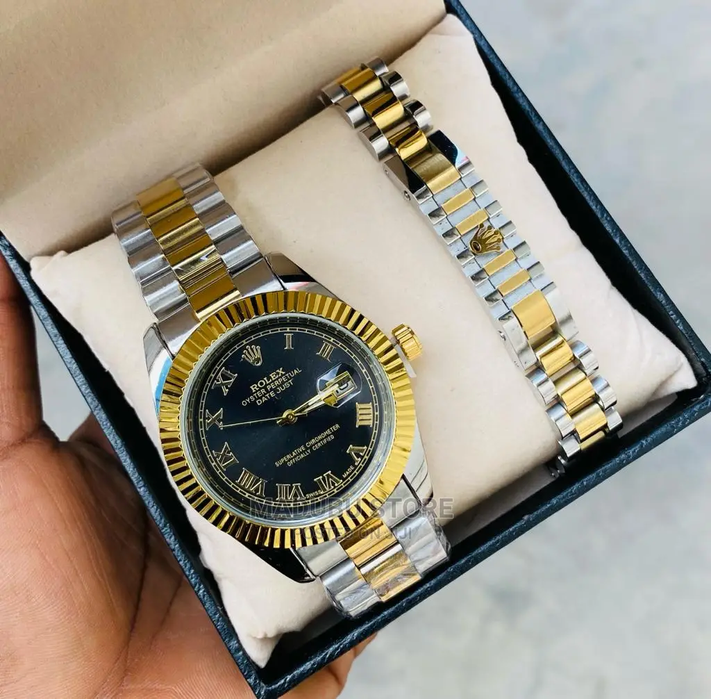 A Set of Watch and Bracelet