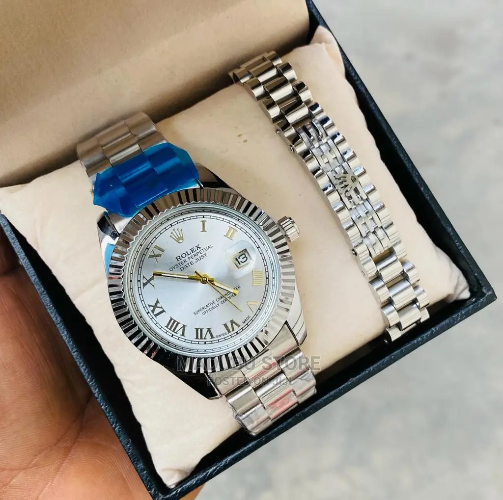 A Set of Watch and Bracelet