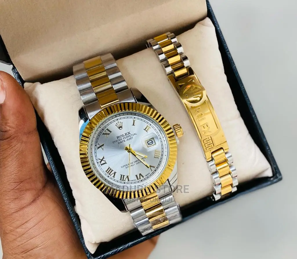 A Set of Watch and Bracelet