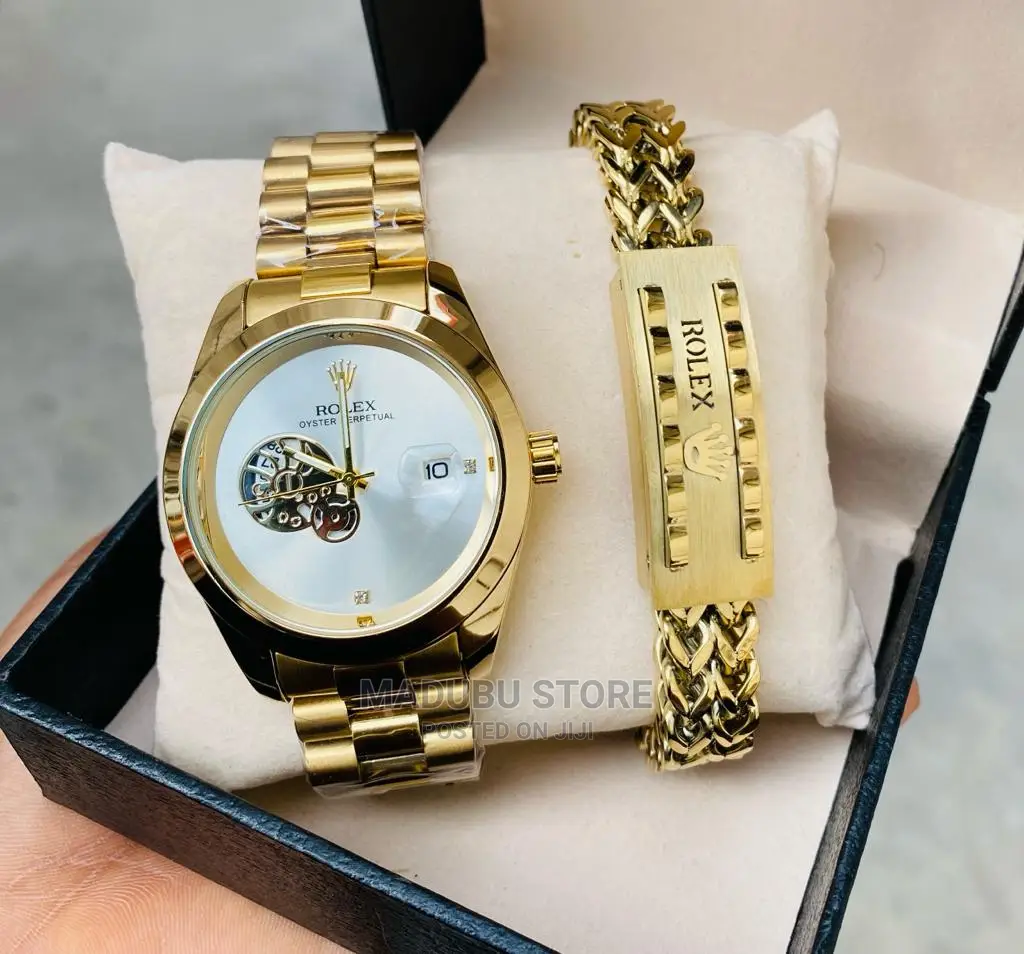 A Set of Watch and Bracelet