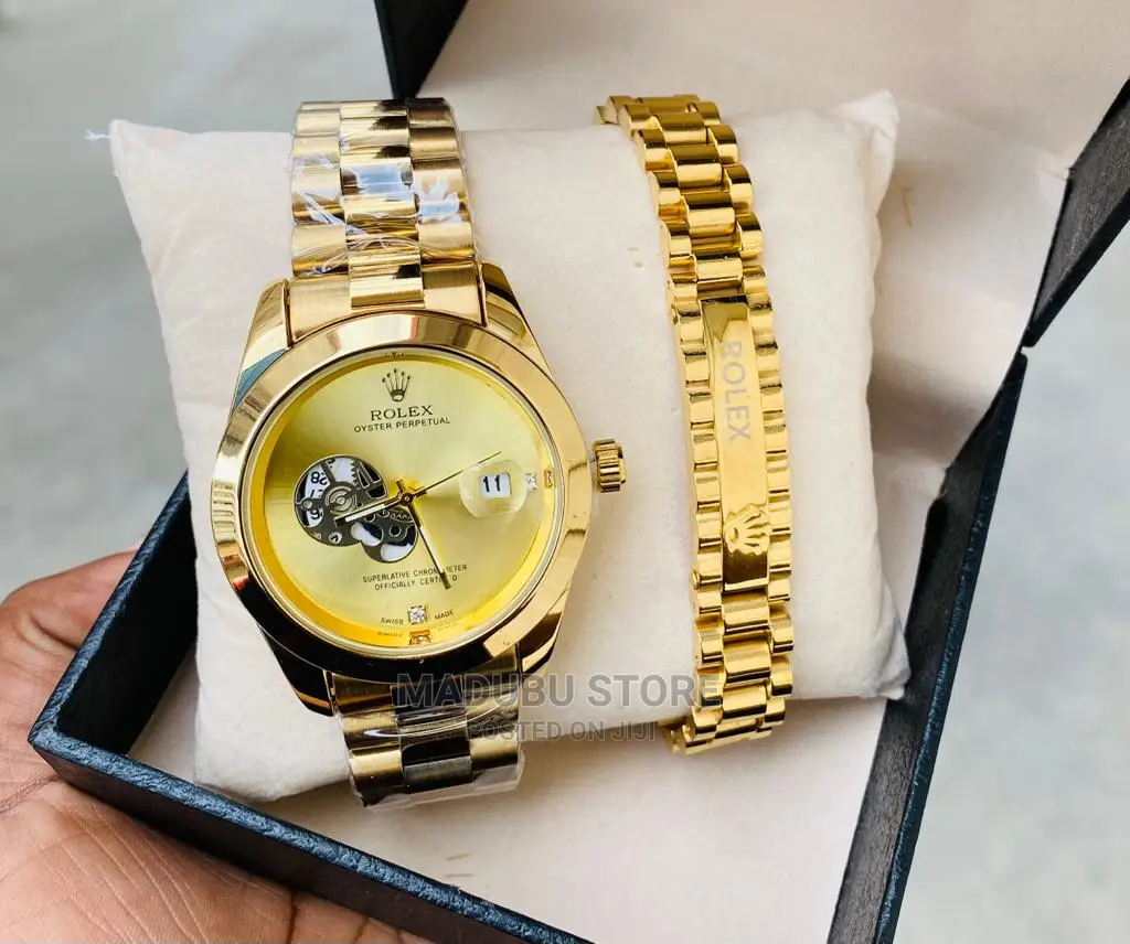 A Set of Watch and Bracelet