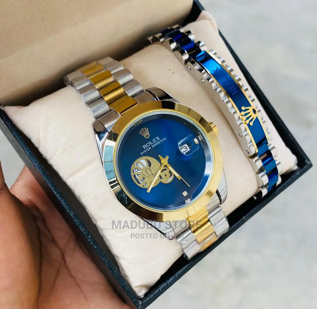 A Set of Watch and Bracelet