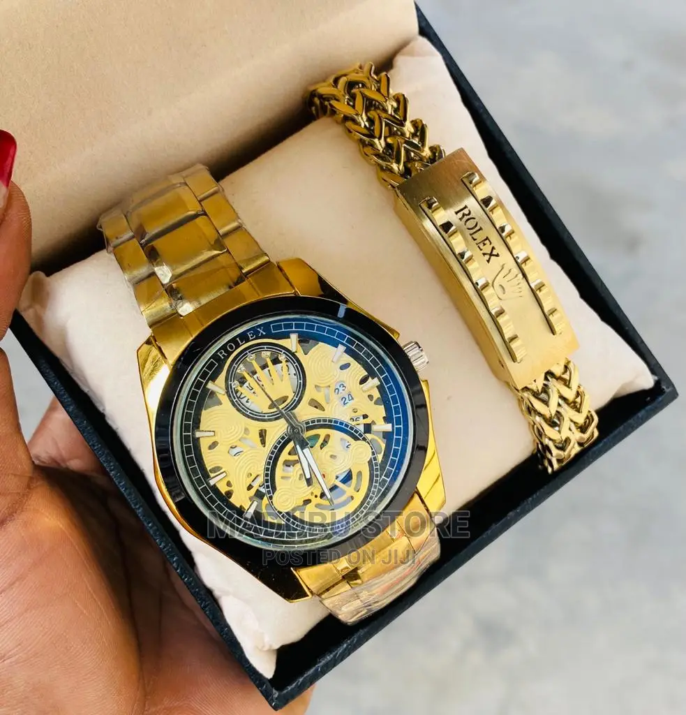 A Set of Watch and Bracelet