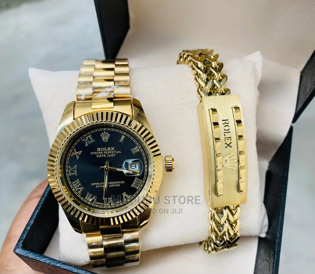 A Set of Watch and Bracelet