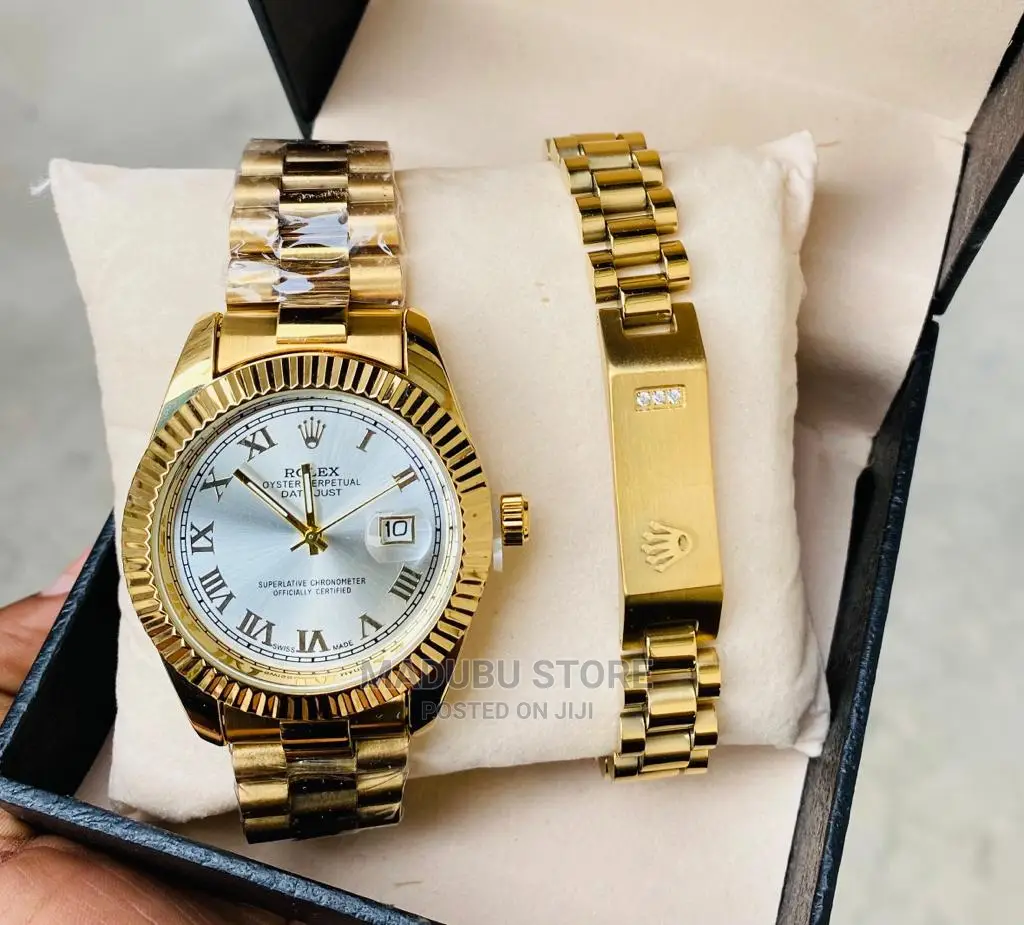 A Set of Watch and Bracelet