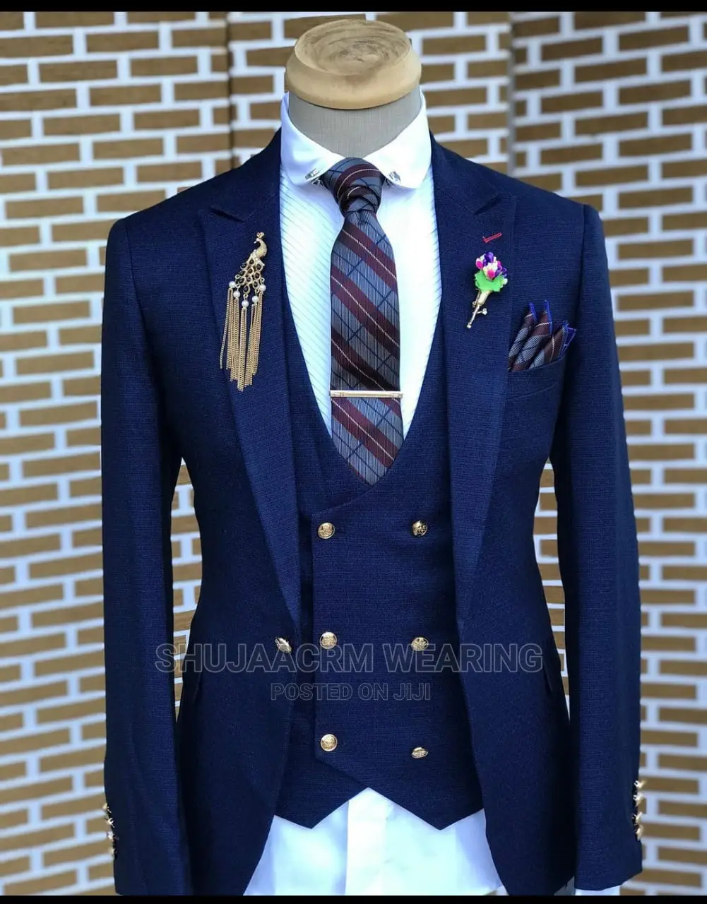 Navy Blue Mens Suits