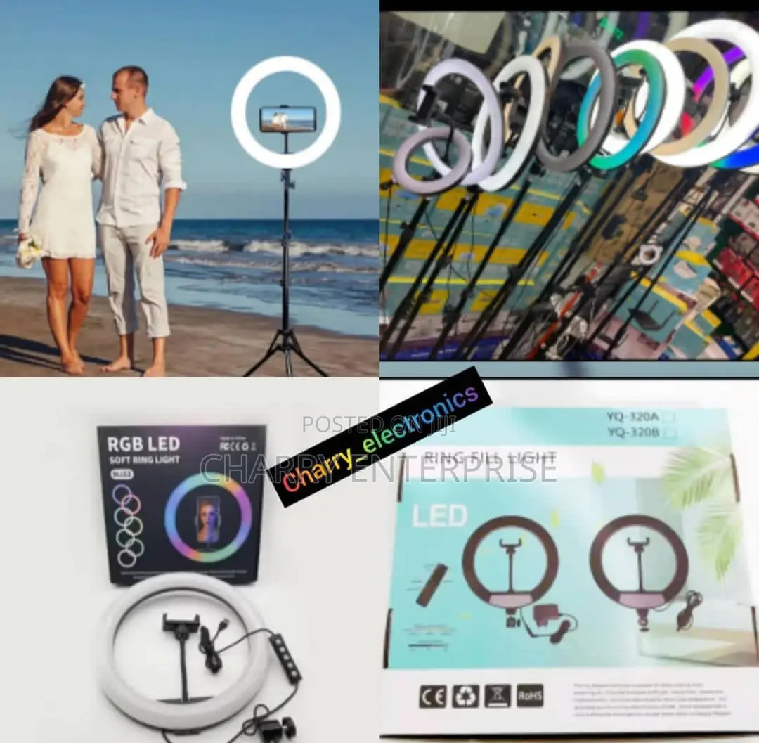 LED Ring Fill Lightrahisi Kutumia