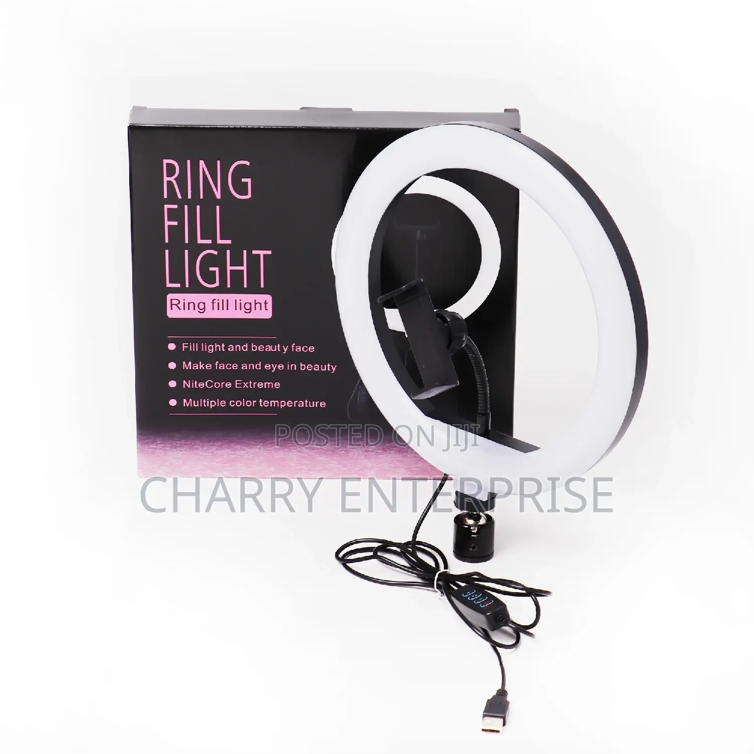 LED Ring Fill Lightrahisi Kutumia