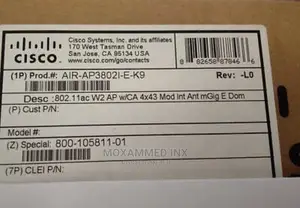 Cisco Access Point 3802i