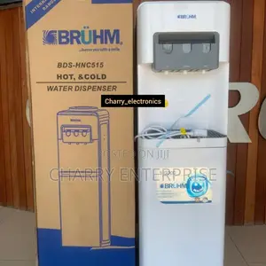 🪵BRUHM Water Dispenser 3 Taps With Fridge