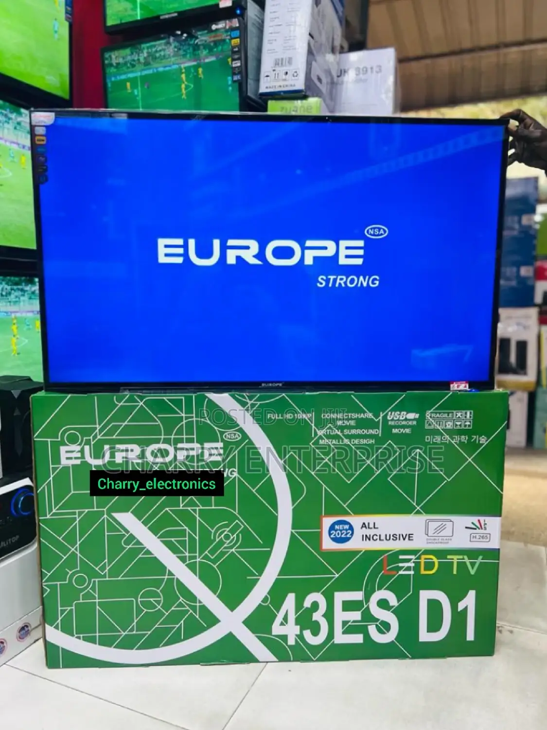 EUROPE Tv43 Inch