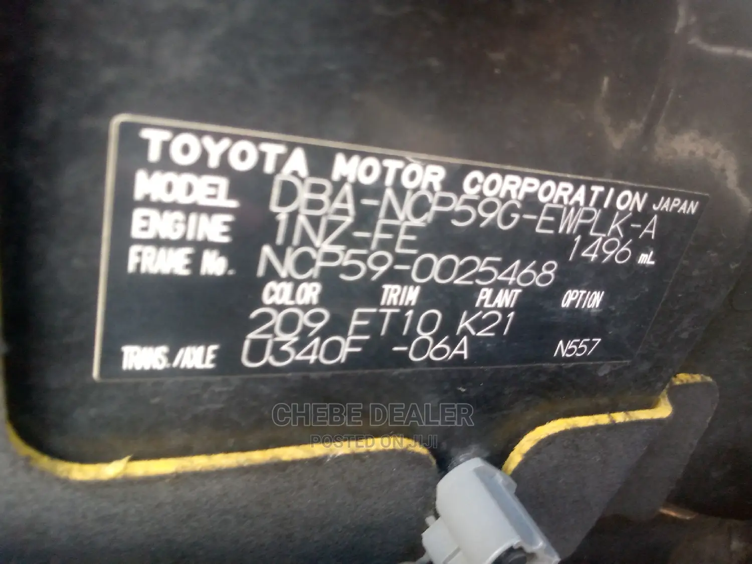 Toyota Probox 2013 Black