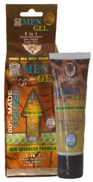 Jaguar Power 3 in 1 Men Gel for Delay and Enlargement