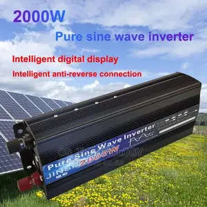 New Pure Sine Wave 2000W 220V 50hz Power Inverter