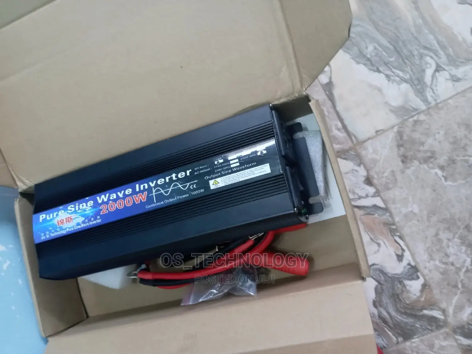New Pure Sine Wave 2000W 220V 50hz Power Inverter