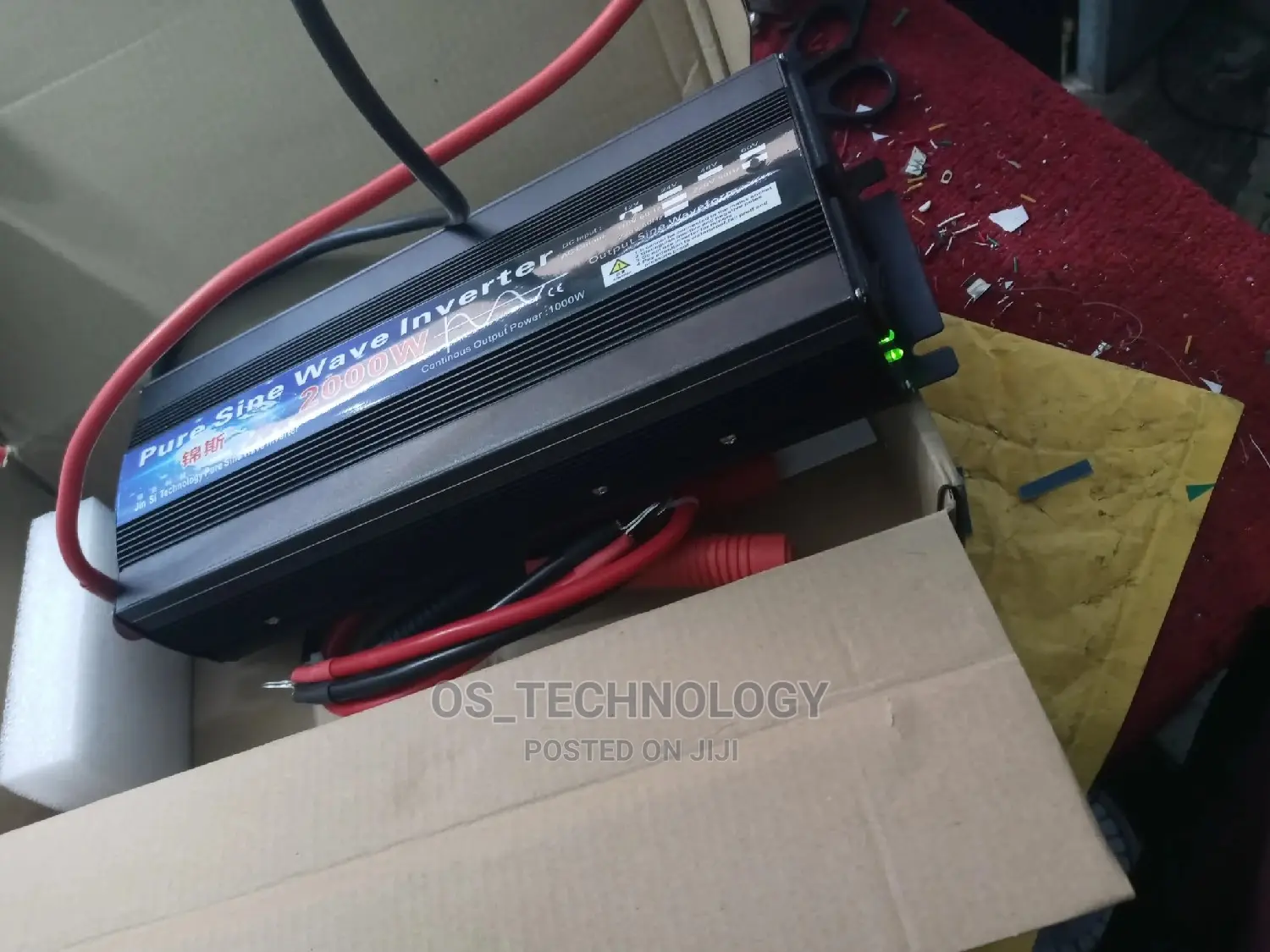 New Pure Sine Wave 2000W 220V 50hz Power Inverter