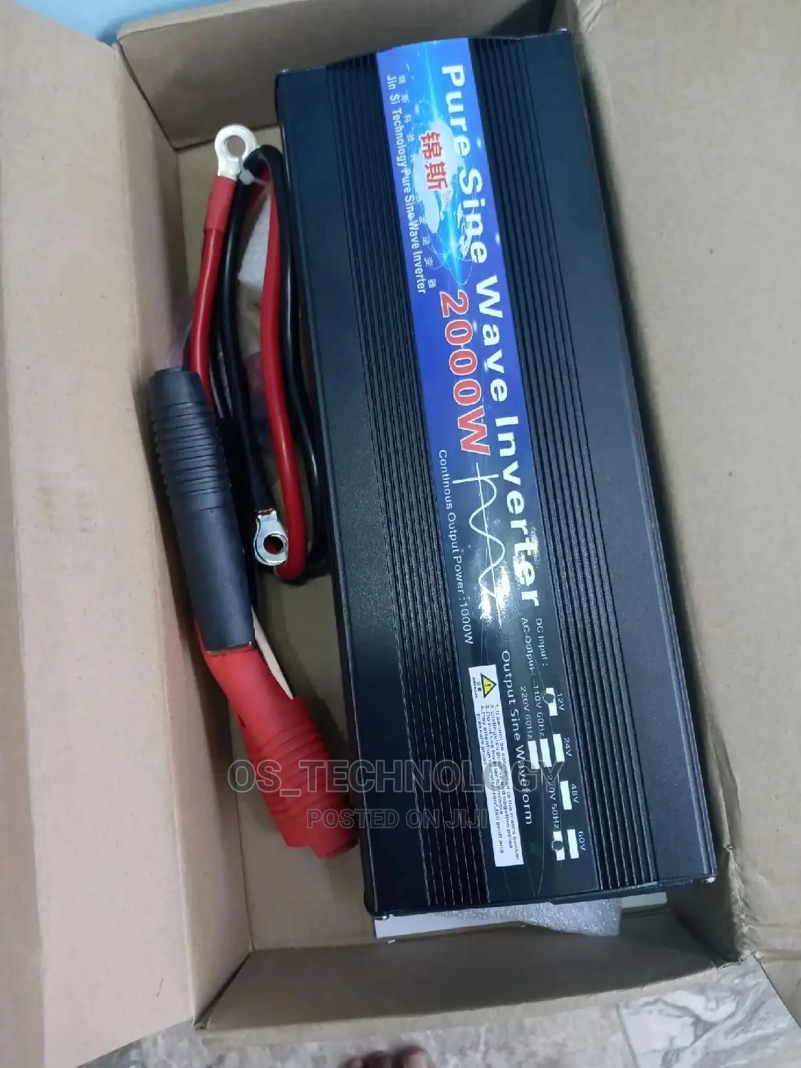 New Pure Sine Wave 2000W 220V 50hz Power Inverter