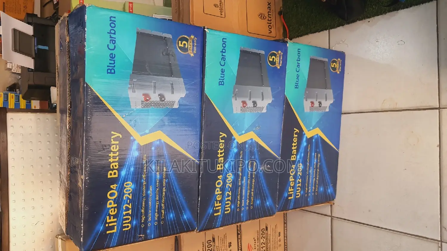 Blue Carbon Lithium Battery 200ah