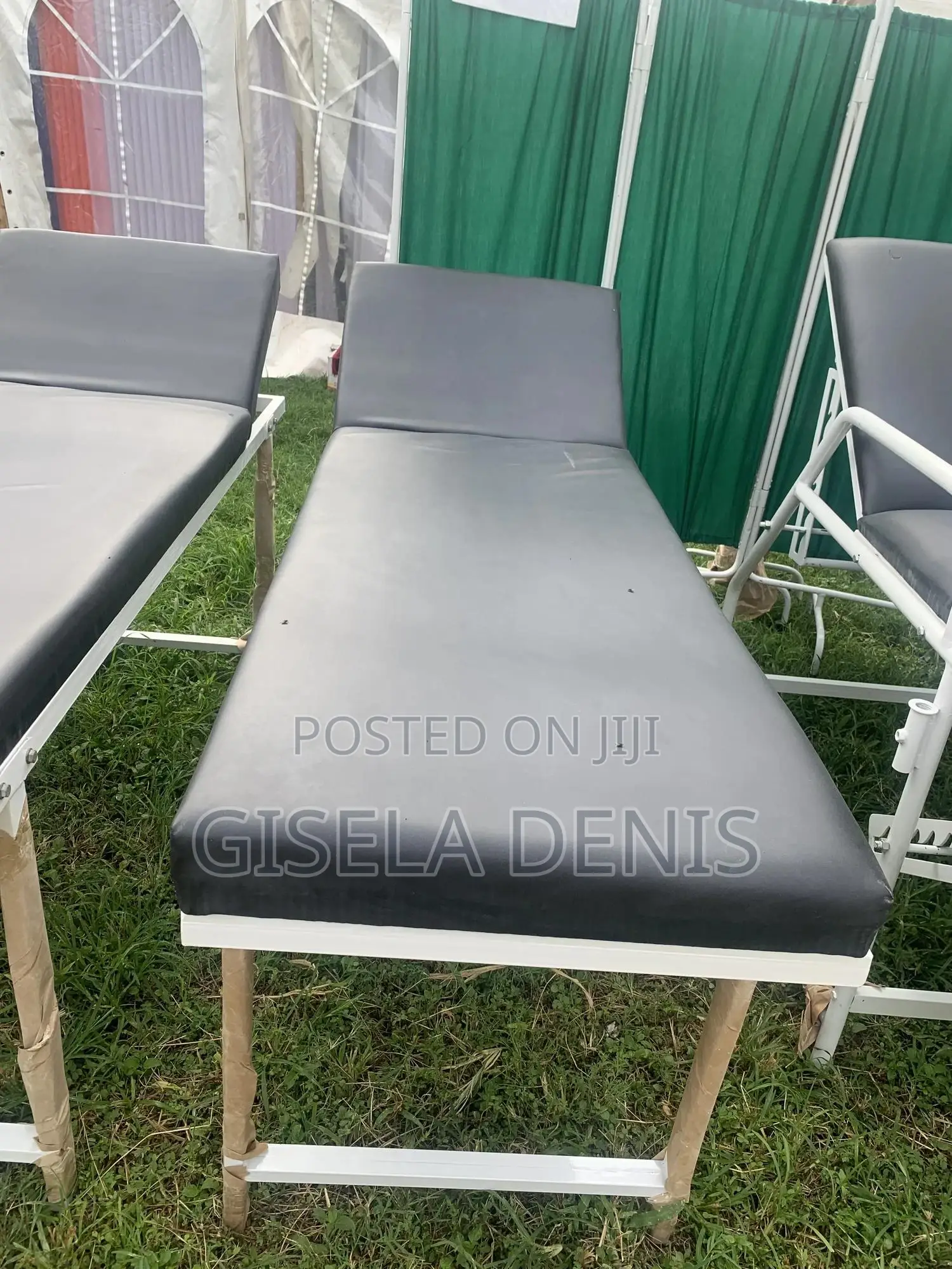 Examination Bed With Back Rest