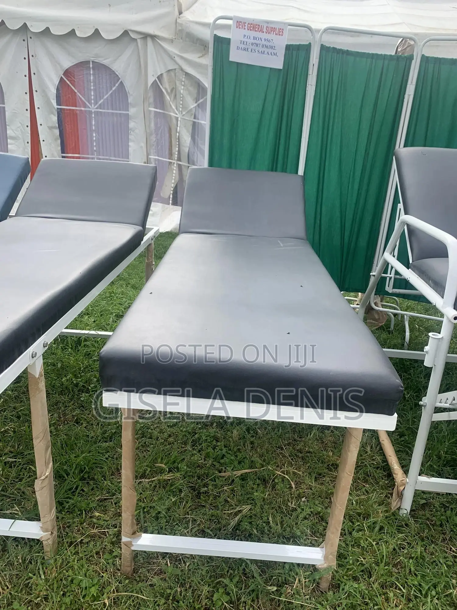 Examination Bed With Back Rest