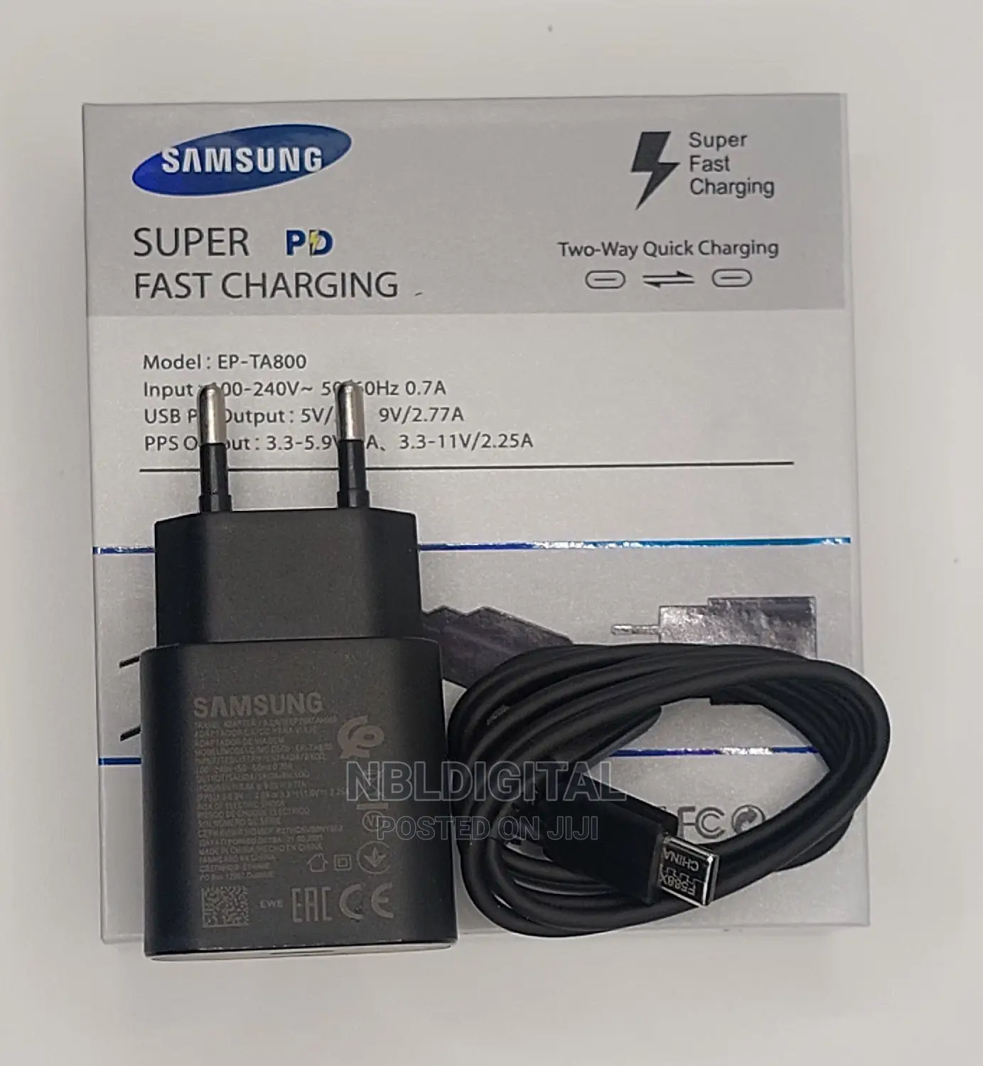 25w Type C Super Fast Charger. Inachaji Simu Haraka Sana