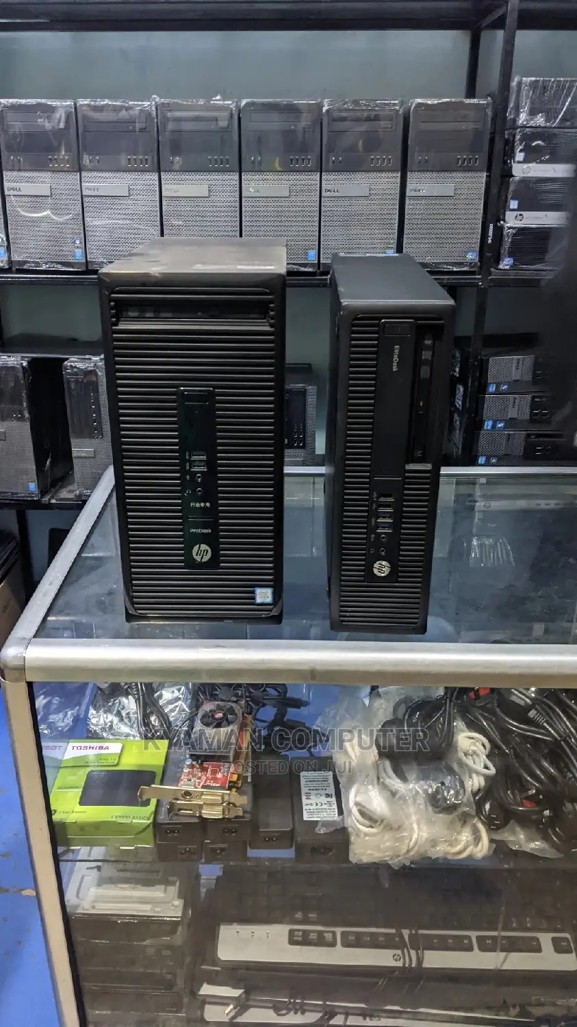 Desktop Computer HP EliteDesk 800 G3 4GB Intel Core i5 HDD 500GB