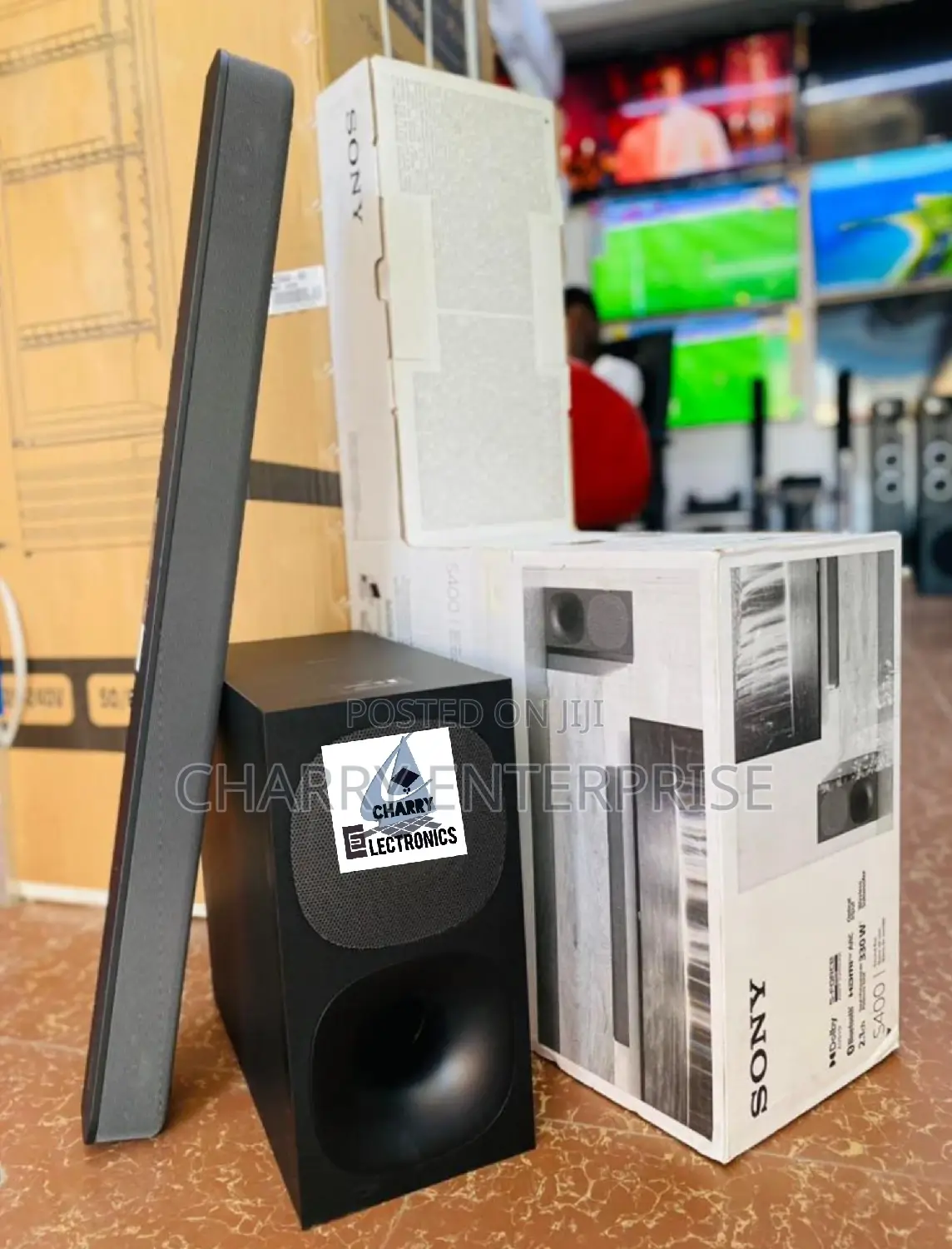 🪵SONY Sound Bar S400 
330w
Wireless