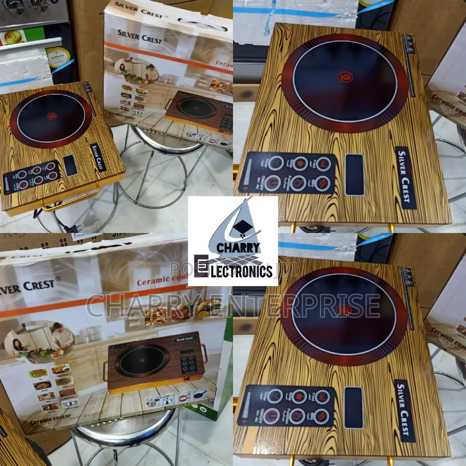 🪵SILVER CREST Induction Cookertouch Control