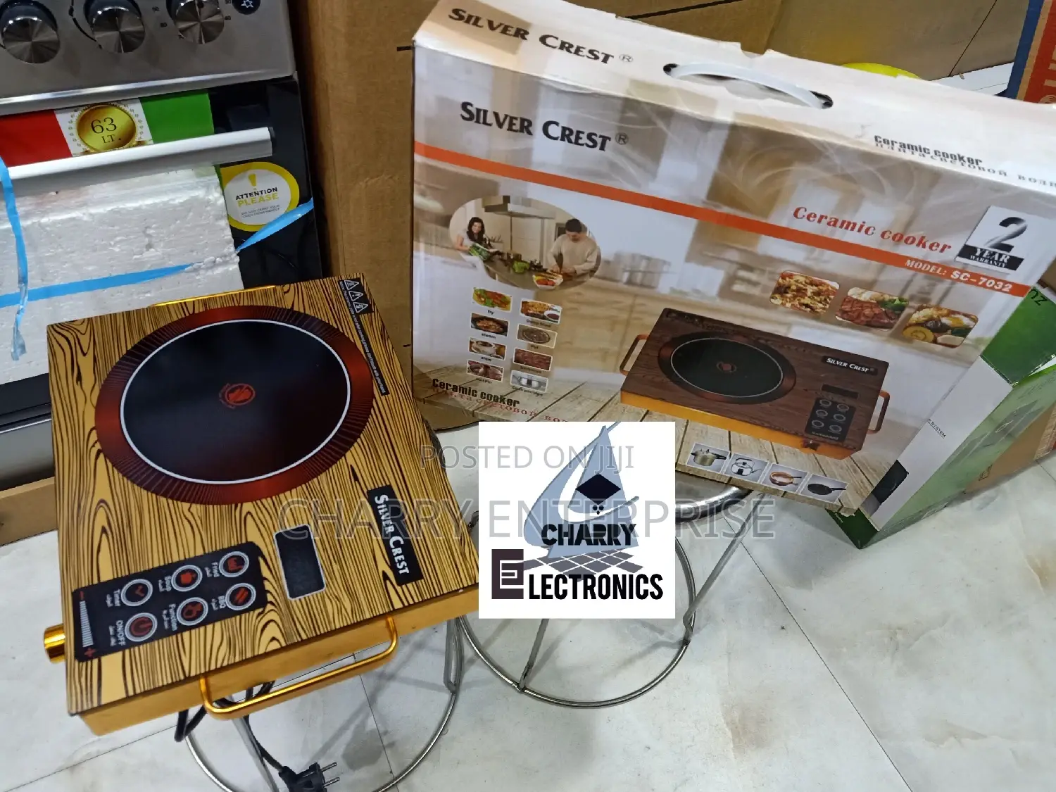 🪵SILVER CREST Induction Cookertouch Control