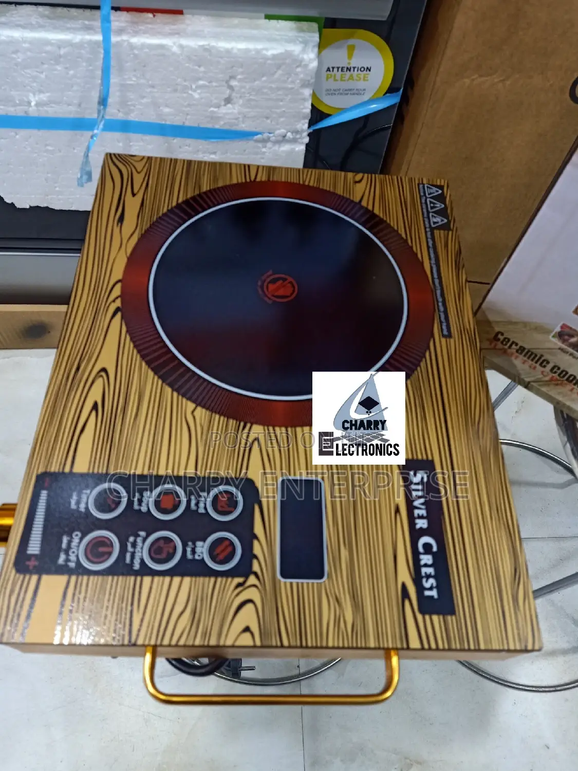 🪵SILVER CREST Induction Cookertouch Control