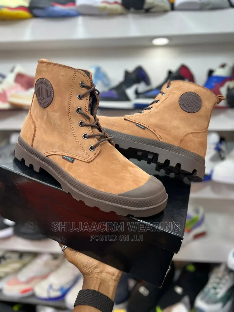 New Paladium Boots