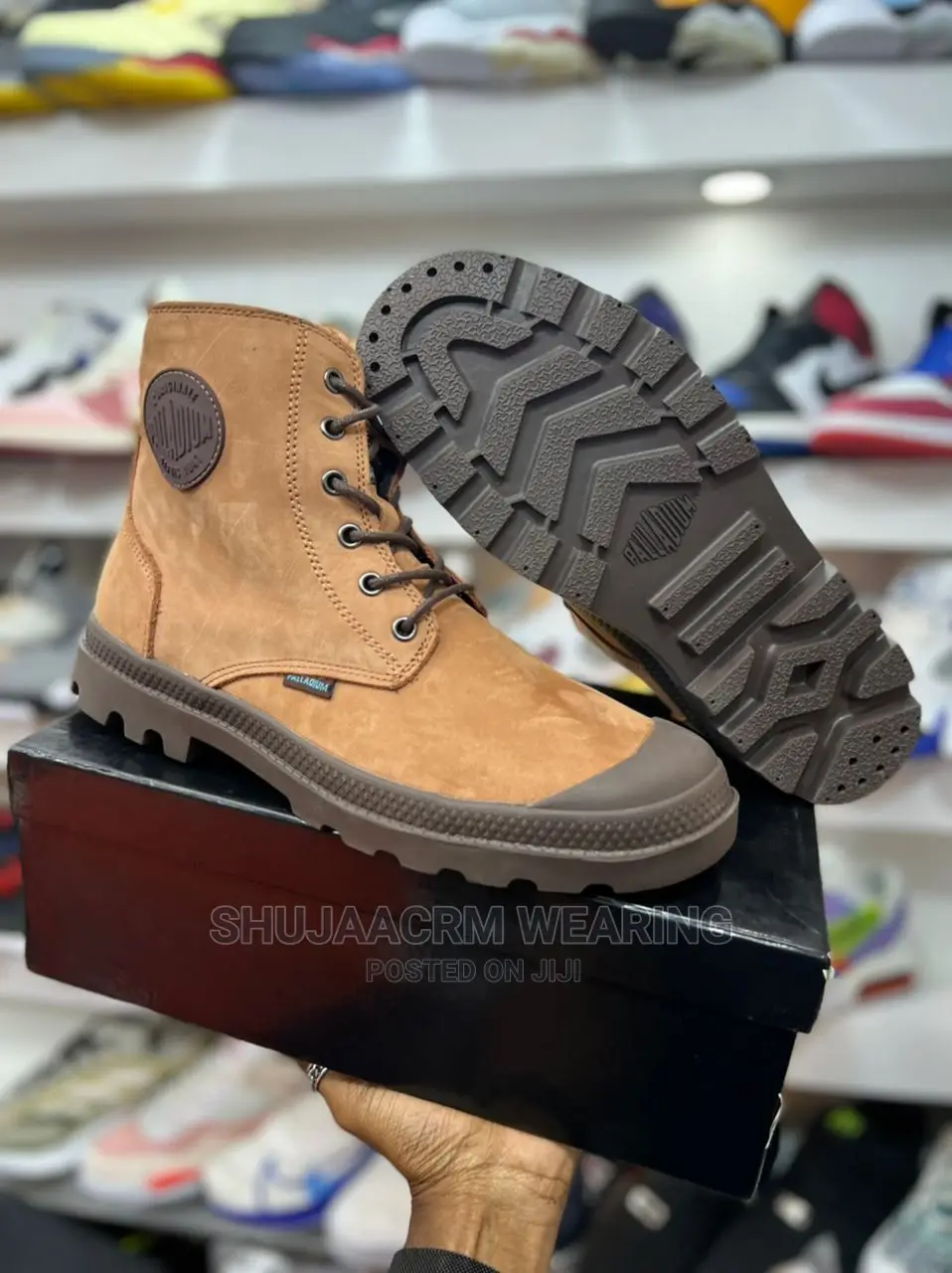 New Paladium Boots