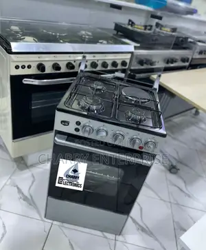 🪵UK Cooker 3 Gas Burners, 1 Hotplate