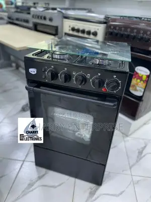 🪵UK Cooker 3 Gas Burners, 1 Hotplate DURABLE