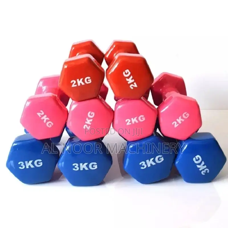 2kg Pairs Vinyl Dumbbells