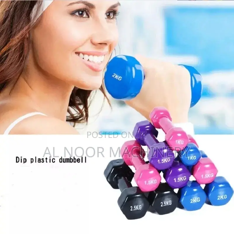 2kg Pairs Vinyl Dumbbells