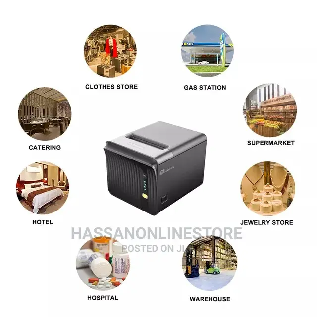 Milestone Thermal Printer USB + LAN - MHT-P80A