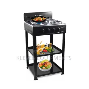 Saachi 4 Gas Burner Stoves With Shelves