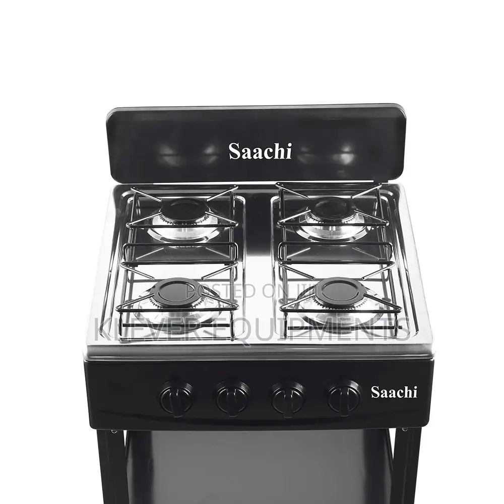 Saachi 4 Gas Burner Stoves With Shelves
